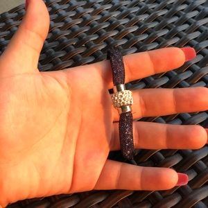 Jeweled crystal bracelet